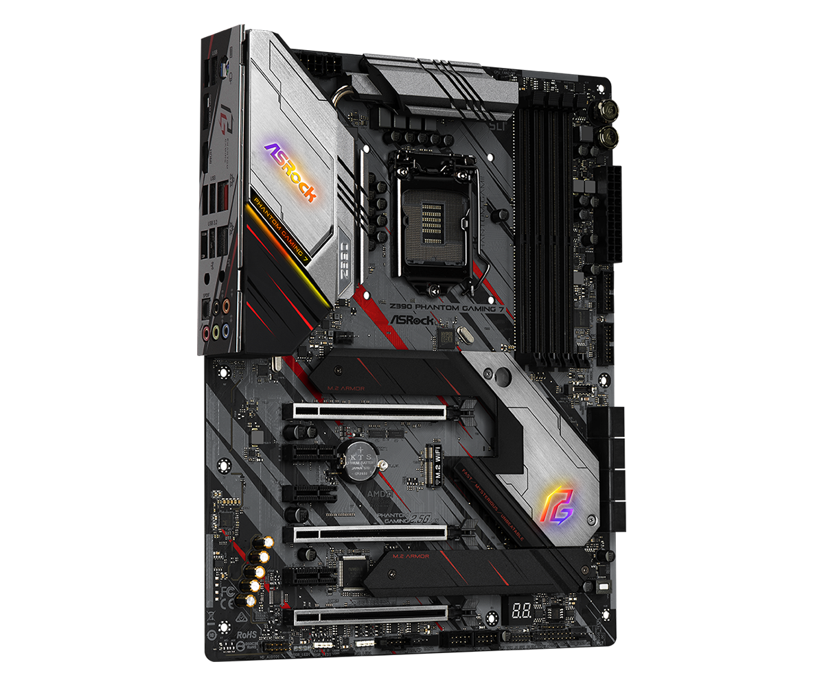ASRock Z390、Corei7、電源、DDR4 64G、他セット ジャンク Asrock Z390 Phantom Gaming 7 - Motherboard Specifications On
